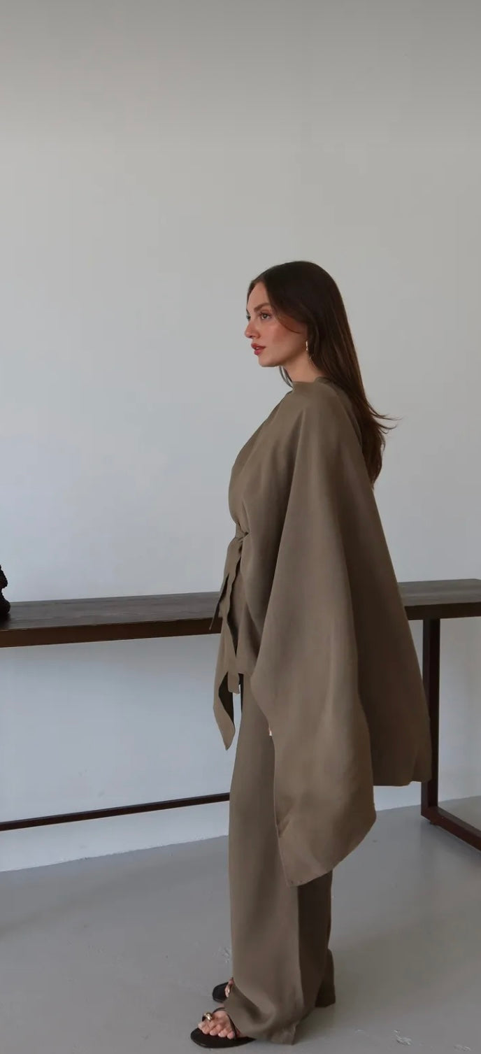 Olive suit 1