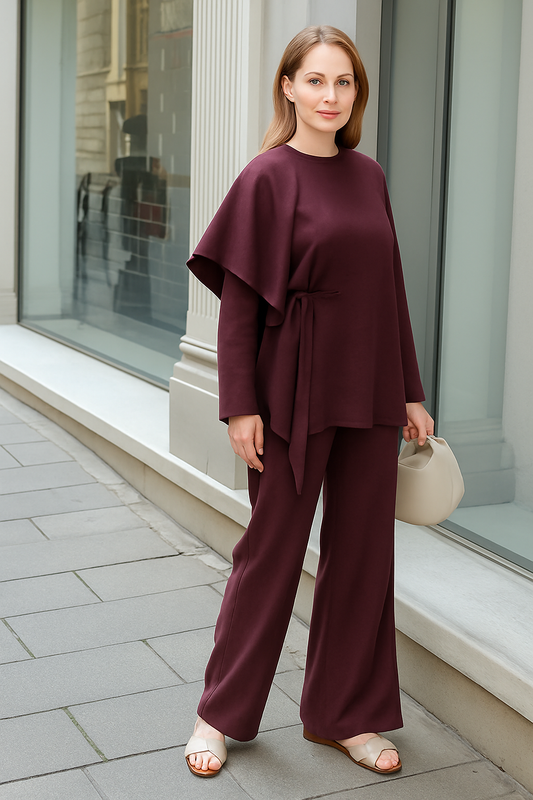 Burgundy suit 6